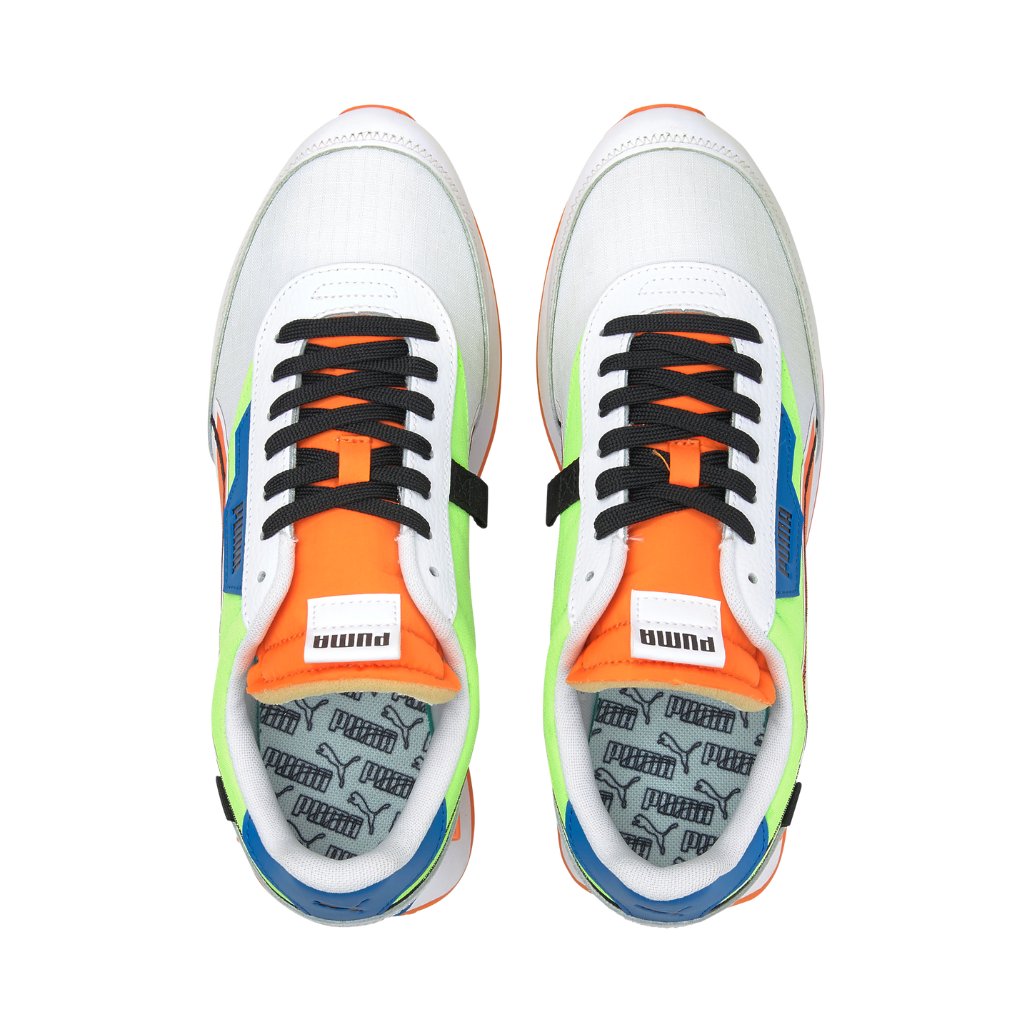 FUTURE RIDER TWOFOLD (PUMA White-Green Glare)