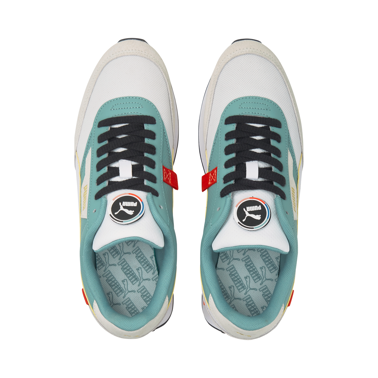 FUTURE RIDER GO FOR (PUMA White-Mineral Blue)