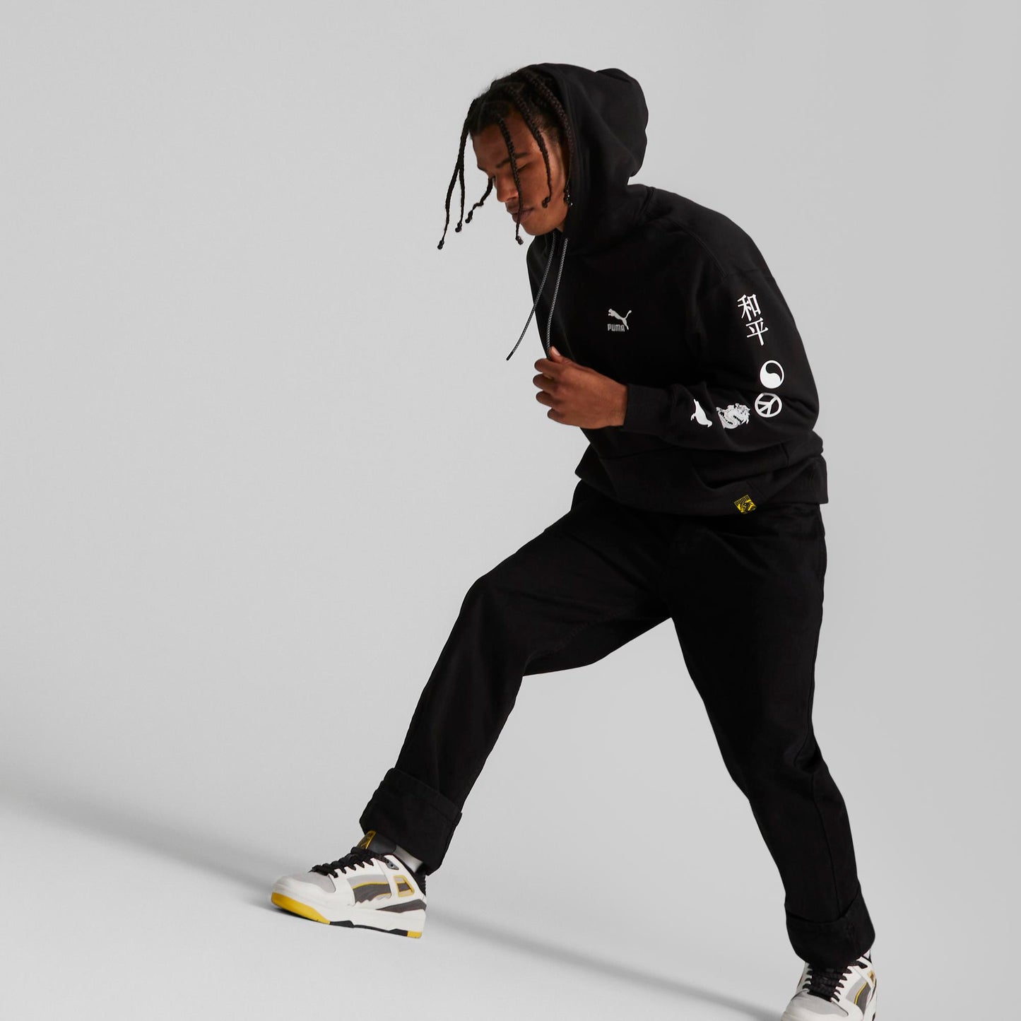 PUMA X STAPLE GRAPHIC HOODIE (PUMA Black)