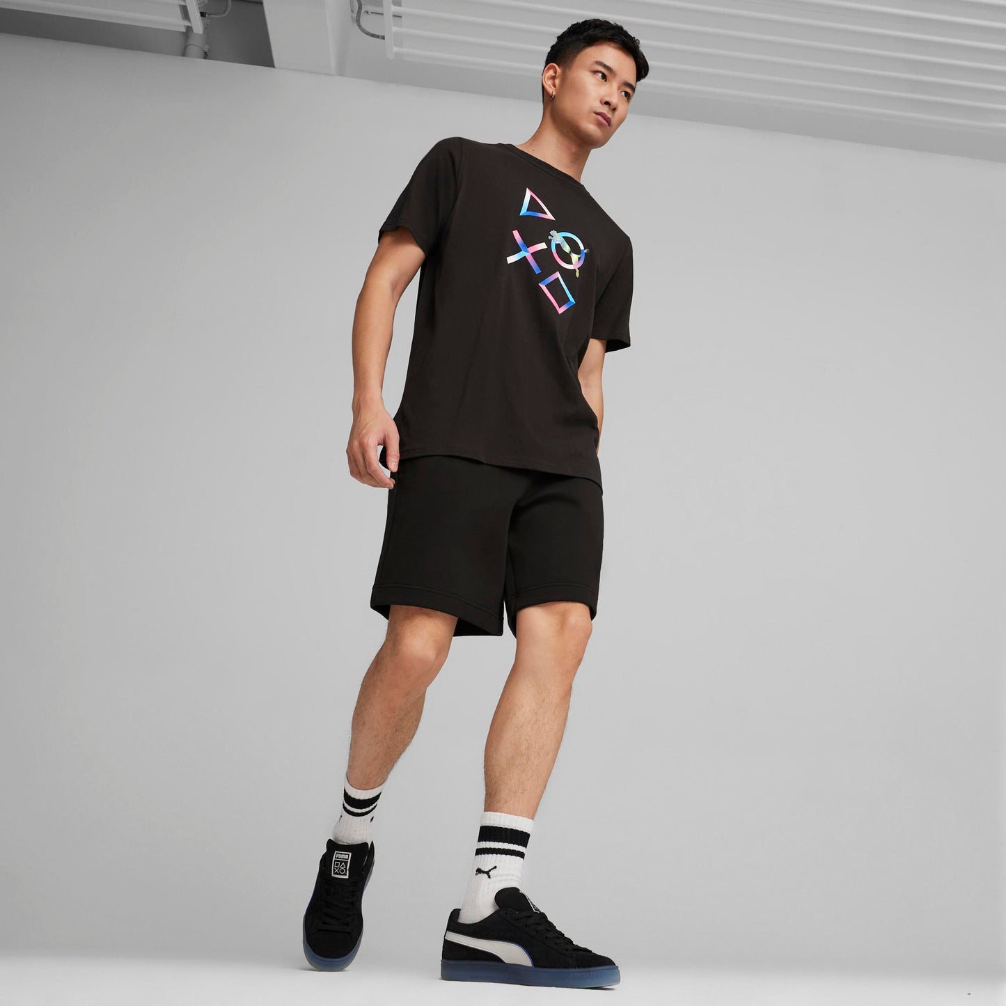 PUMA X PLAYSTATION SHORTS (PUMA Black)