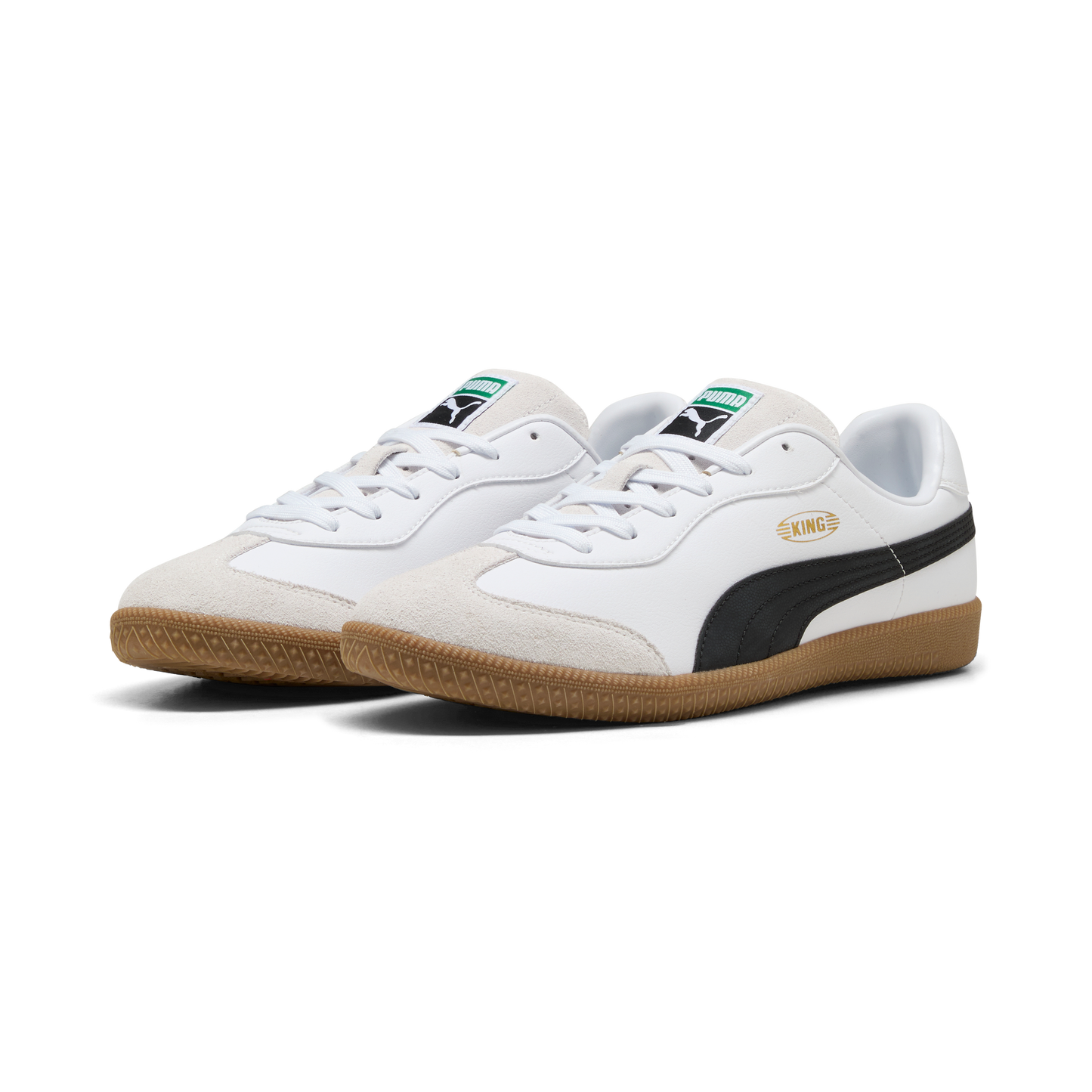 KING 21 IT (PUMA White-PUMA Black-Gum)