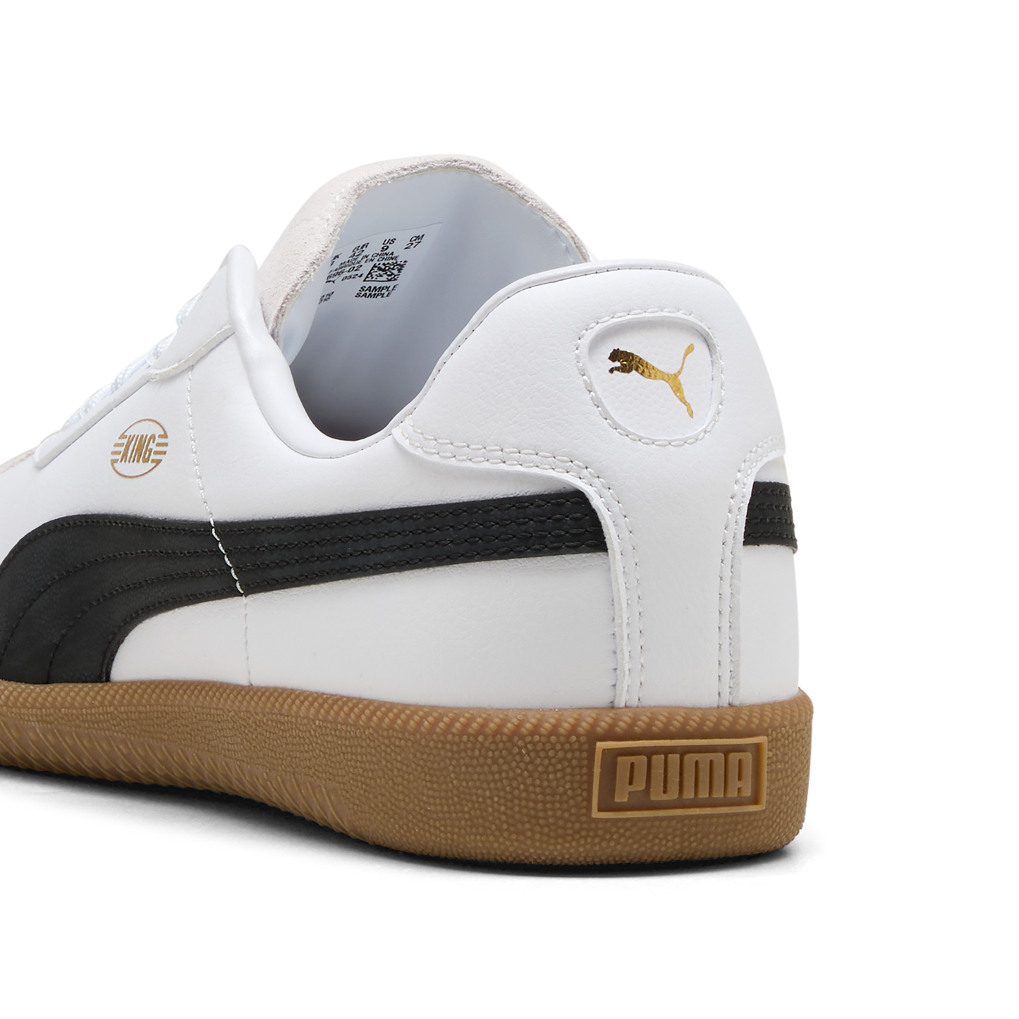 KING 21 IT (PUMA White-PUMA Black-Gum)