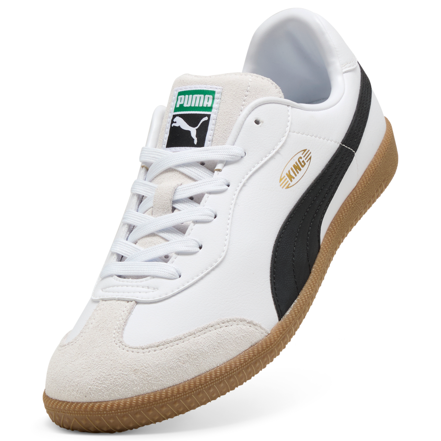 KING 21 IT (PUMA White-PUMA Black-Gum)