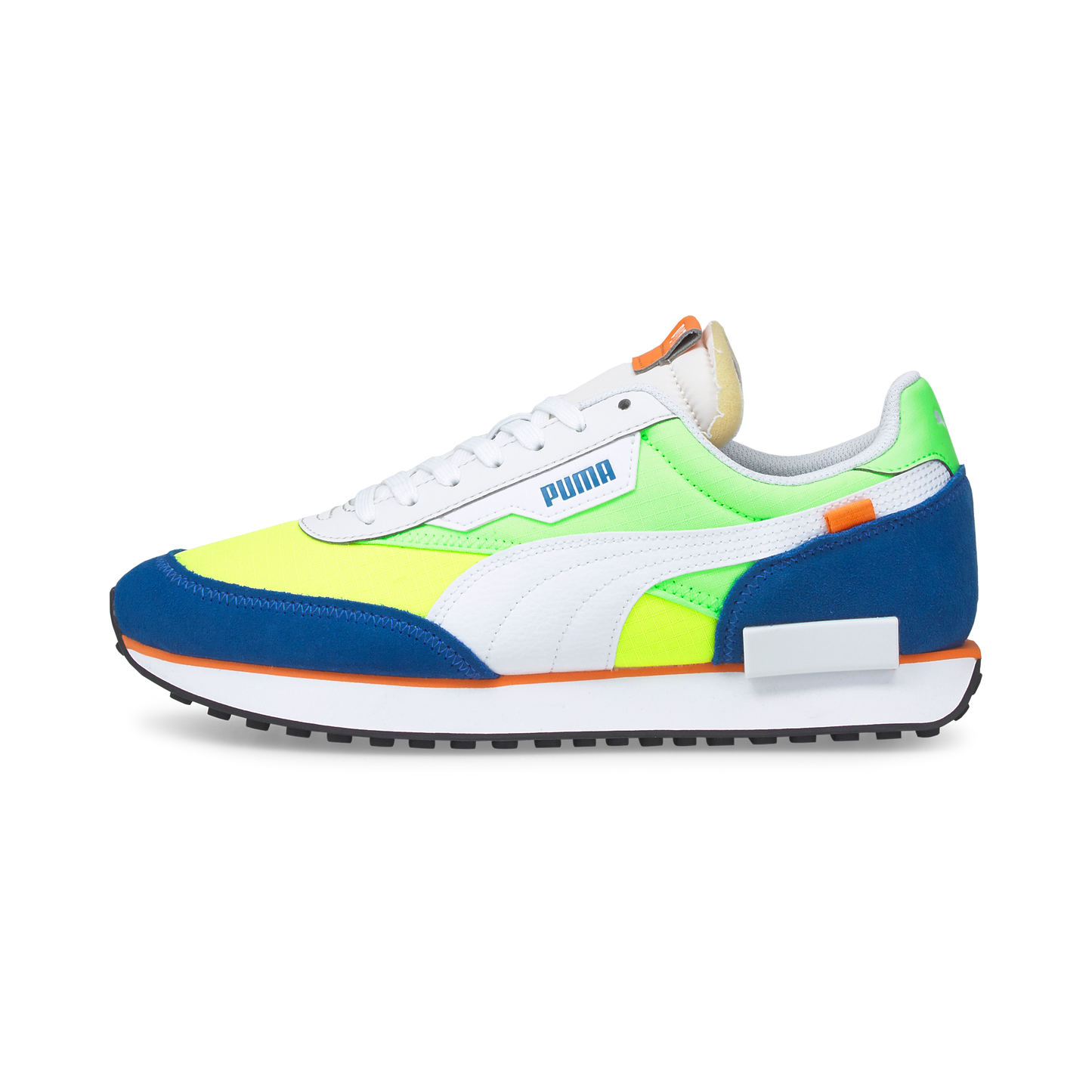 FUTURE RIDER PLAY ON (PUMA White-Fizzy Lime)