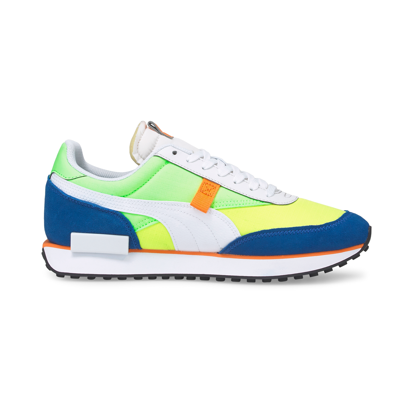 FUTURE RIDER PLAY ON (PUMA White-Fizzy Lime)