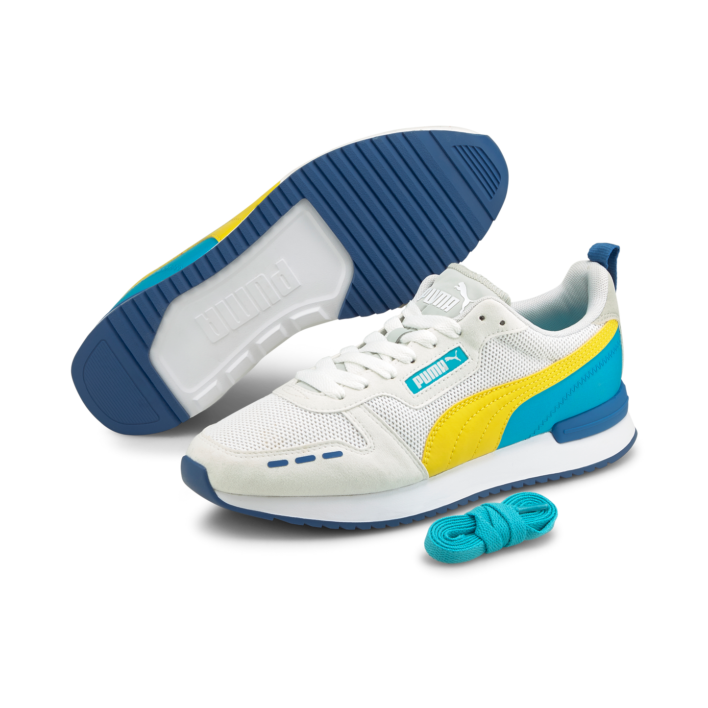 R78 (PUMA White-Maize-Scuba Blue)