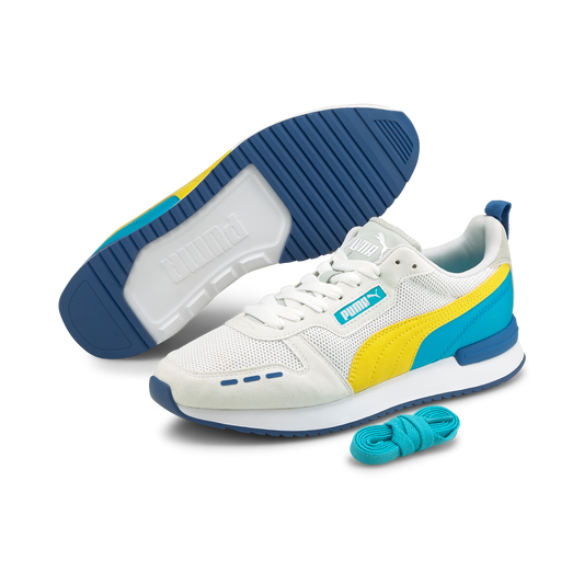 R78 (PUMA White-Maize-Scuba Blue)