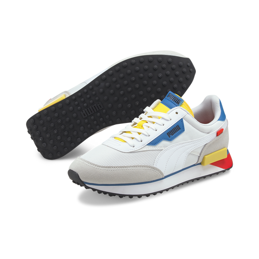 FUTURE RIDER NEON PLAY (PUMA White-Maize)