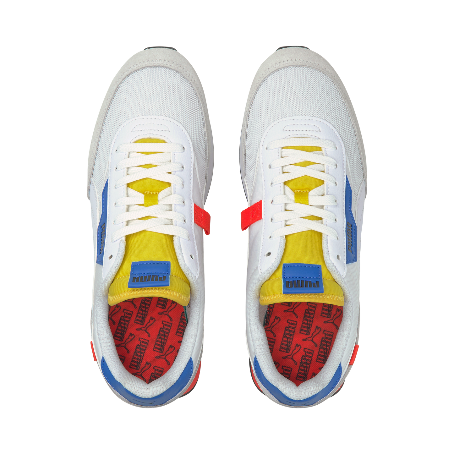 FUTURE RIDER NEON PLAY (PUMA White-Maize)