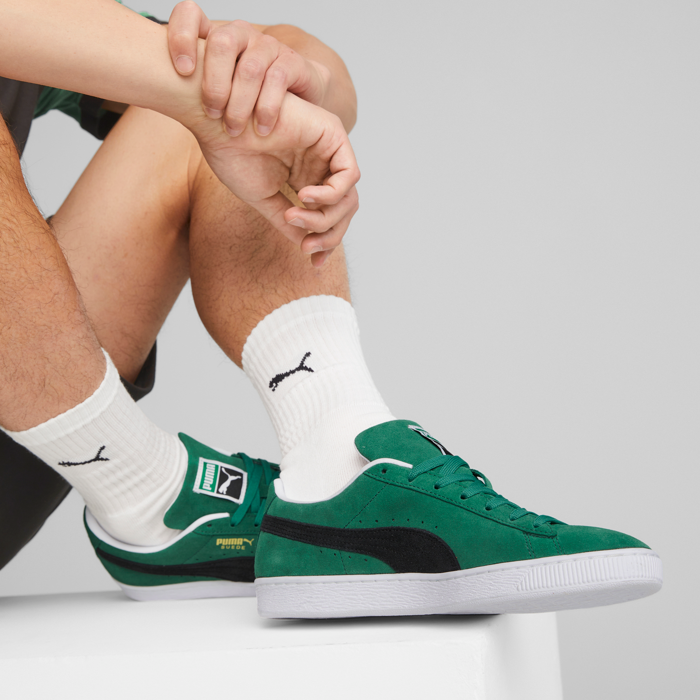SUEDE CLASSIC XXI (Vine-PUMA Blac-PUMA White)