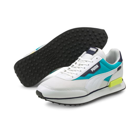 FUTURE RIDER SPRINT (PUMA White-Scuba Blue)