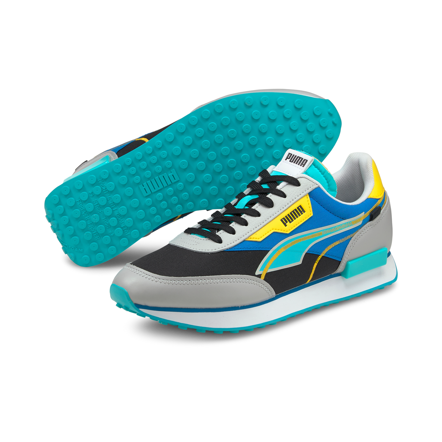 FUTURE RIDER TWOFOLD (Pblack-Gray Violet-Futur Blue)