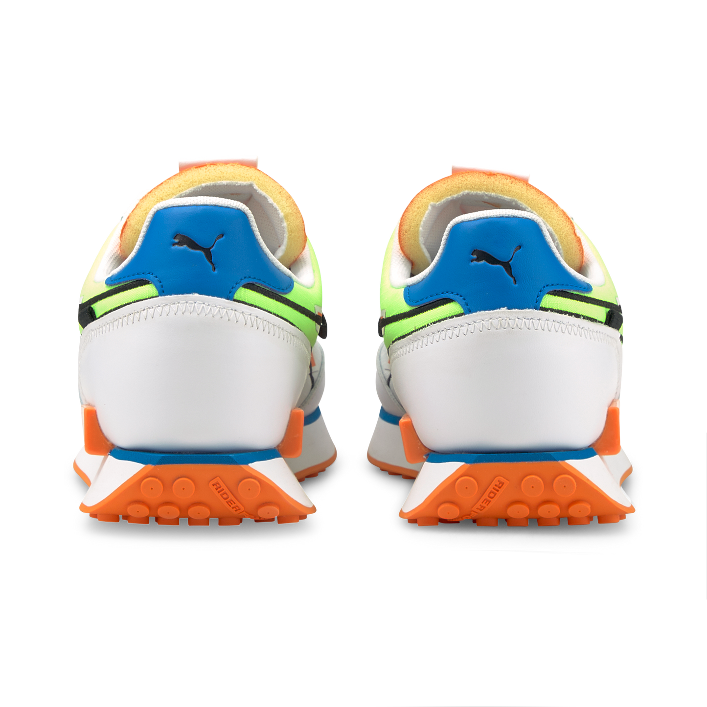 FUTURE RIDER TWOFOLD (PUMA White-Green Glare)