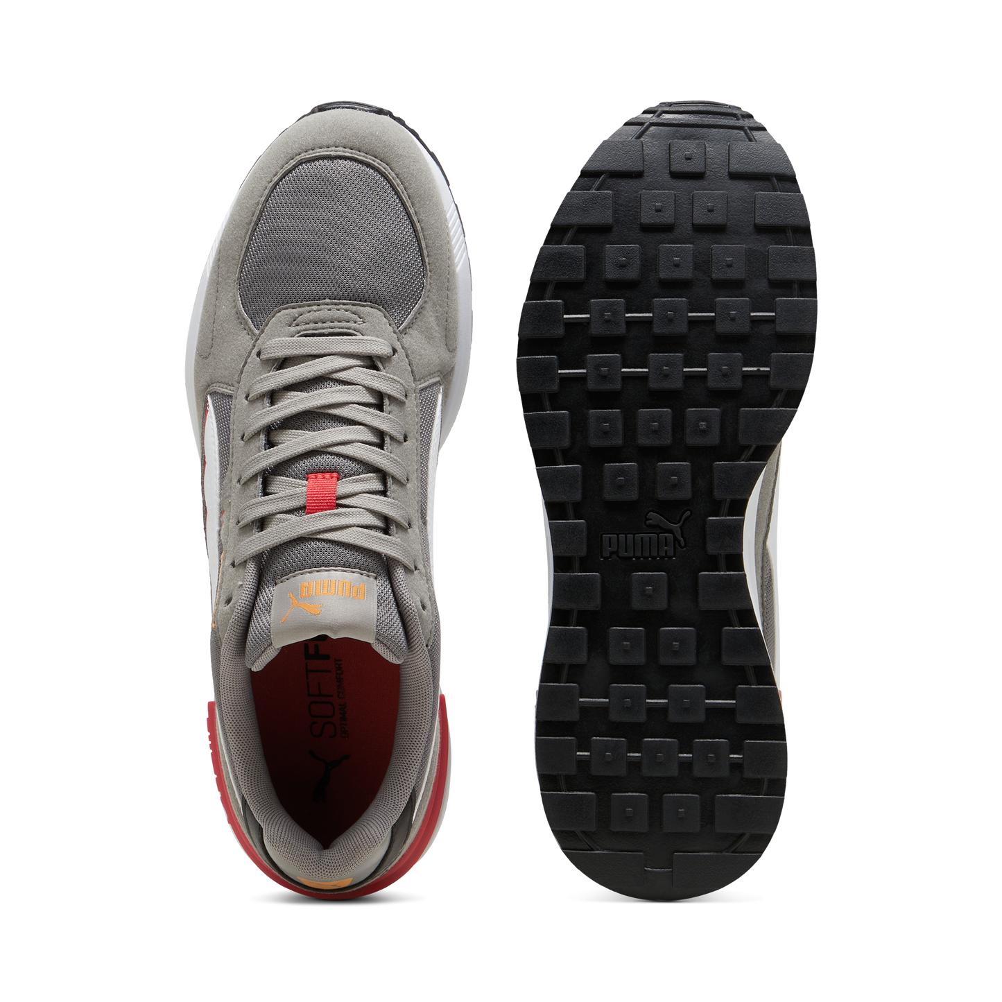 GRAVITON (Stormy Slate-PUMA White-Club Red-Ginger Tea)