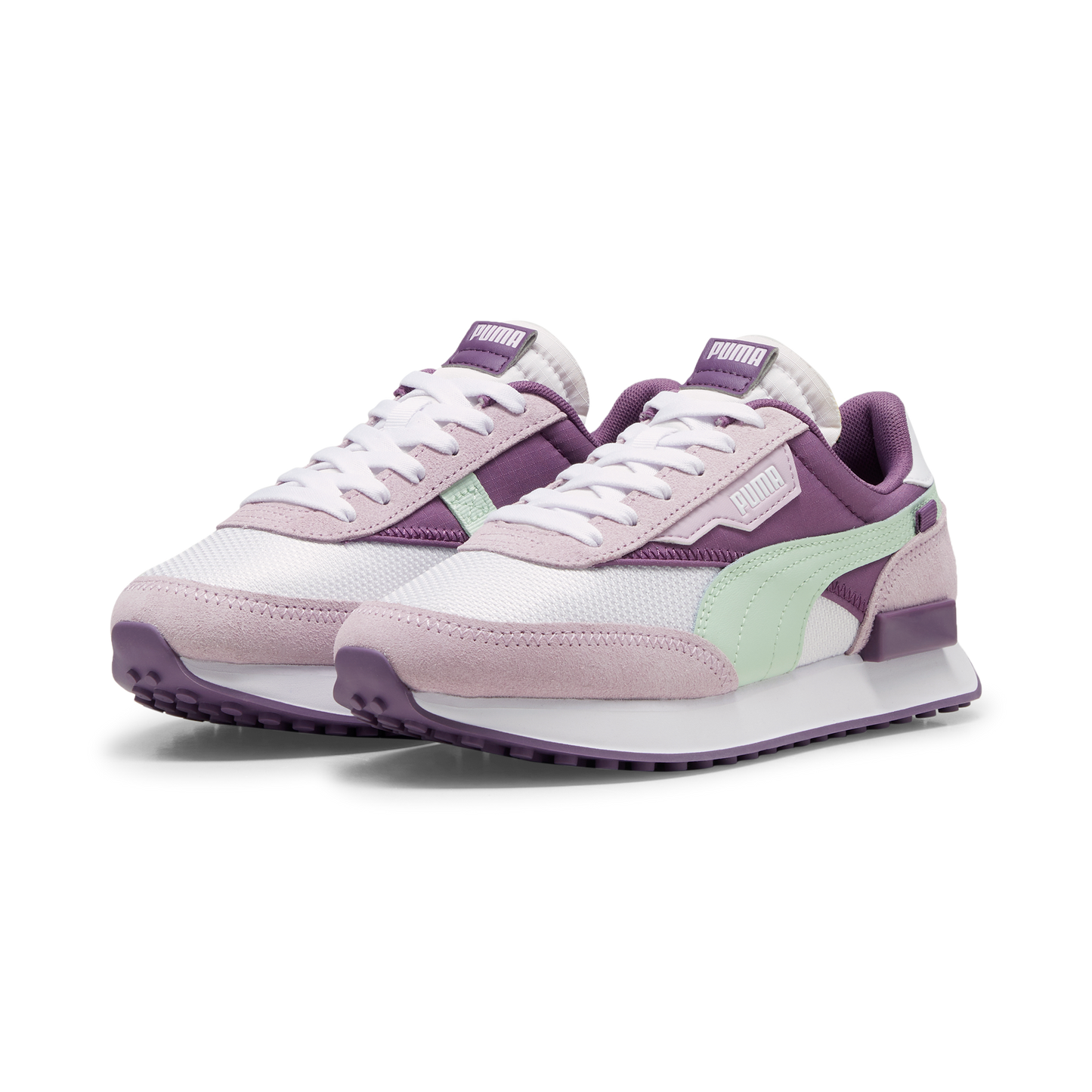 FUTURE RIDER SOFT WNS (PUMA White-Crushed Berry)