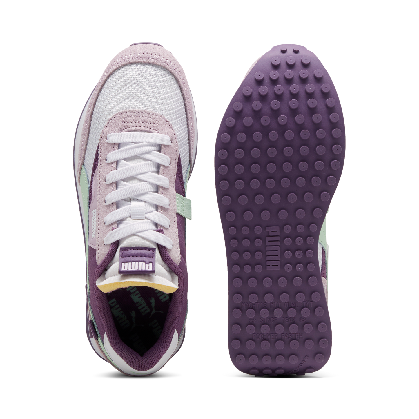 FUTURE RIDER SOFT WNS (PUMA White-Crushed Berry)