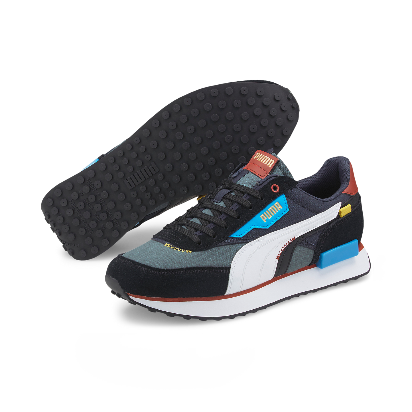 FUTURE RIDER DISPLACED (Dark Slate-PUMA White)