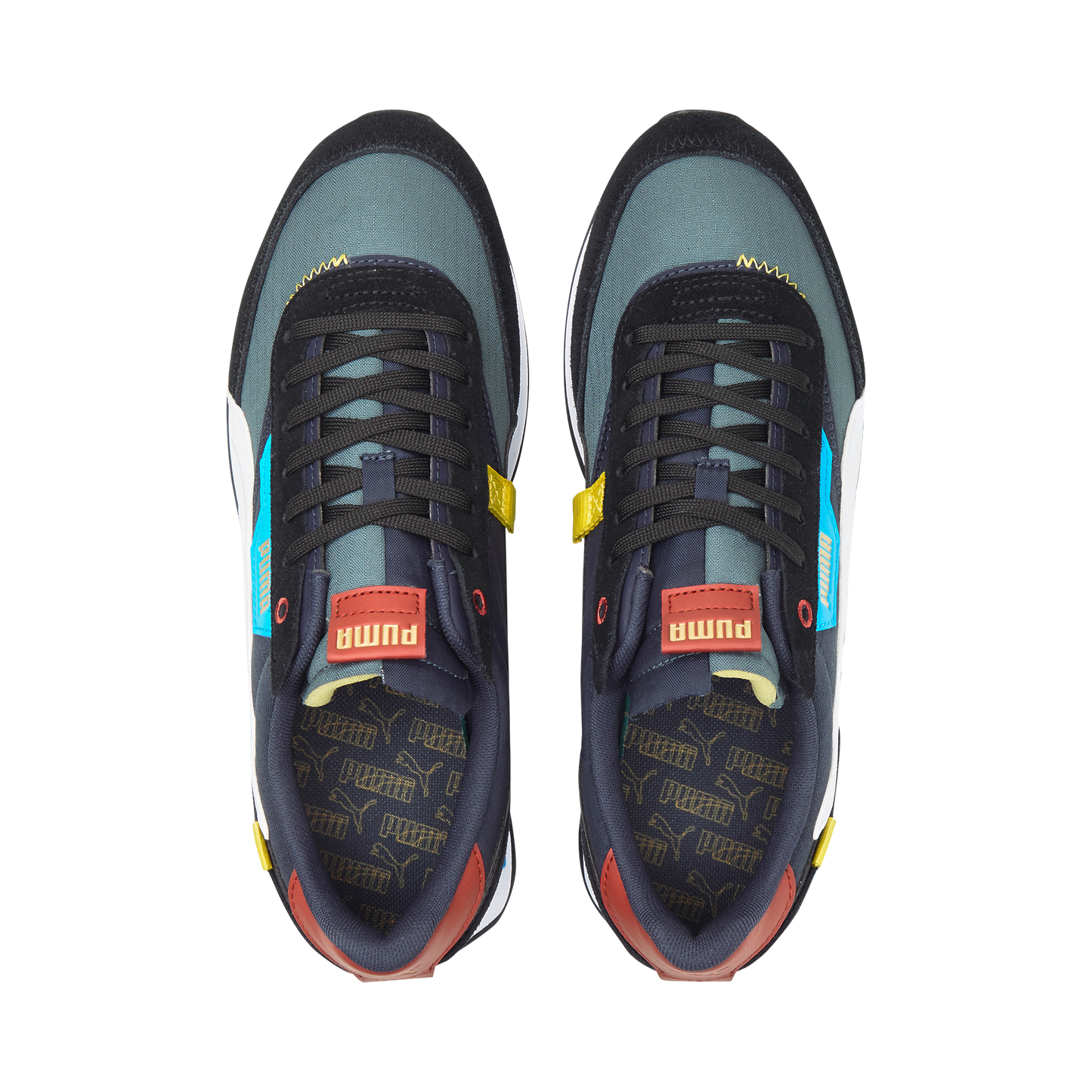 FUTURE RIDER DISPLACED (Dark Slate-PUMA White)