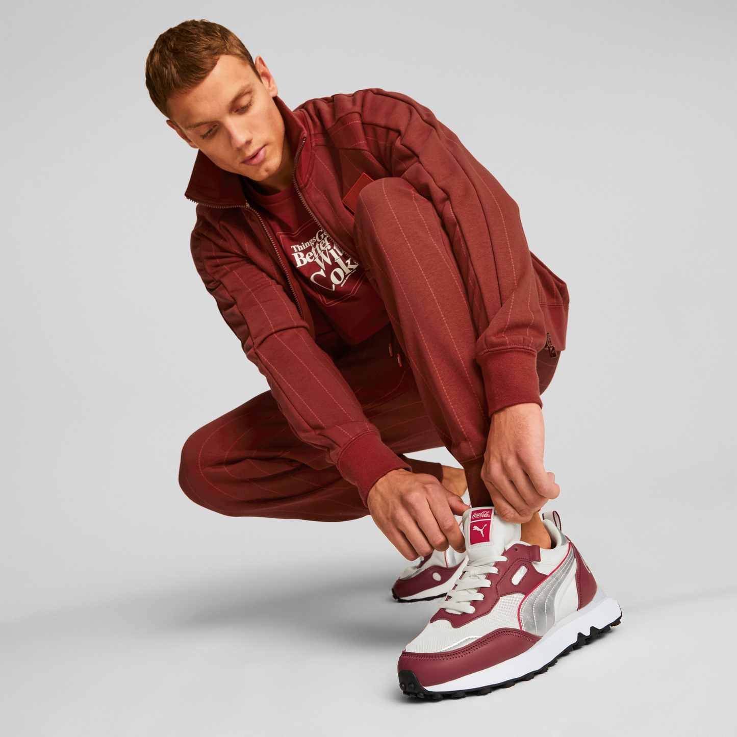 RIDER FV COCA COLA (Red-PUMA Silver-Ivory Glow)