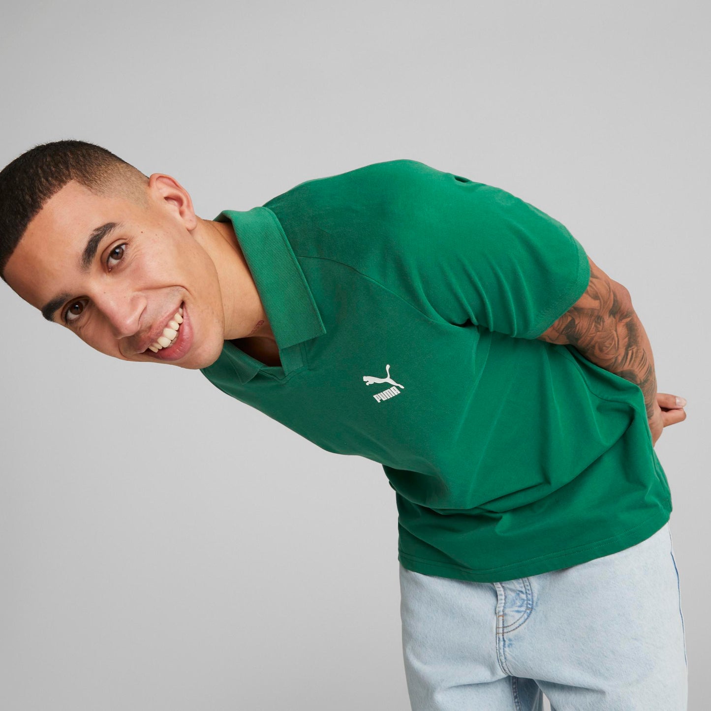 CLASSICS V-COLLAR POLO (Vine)