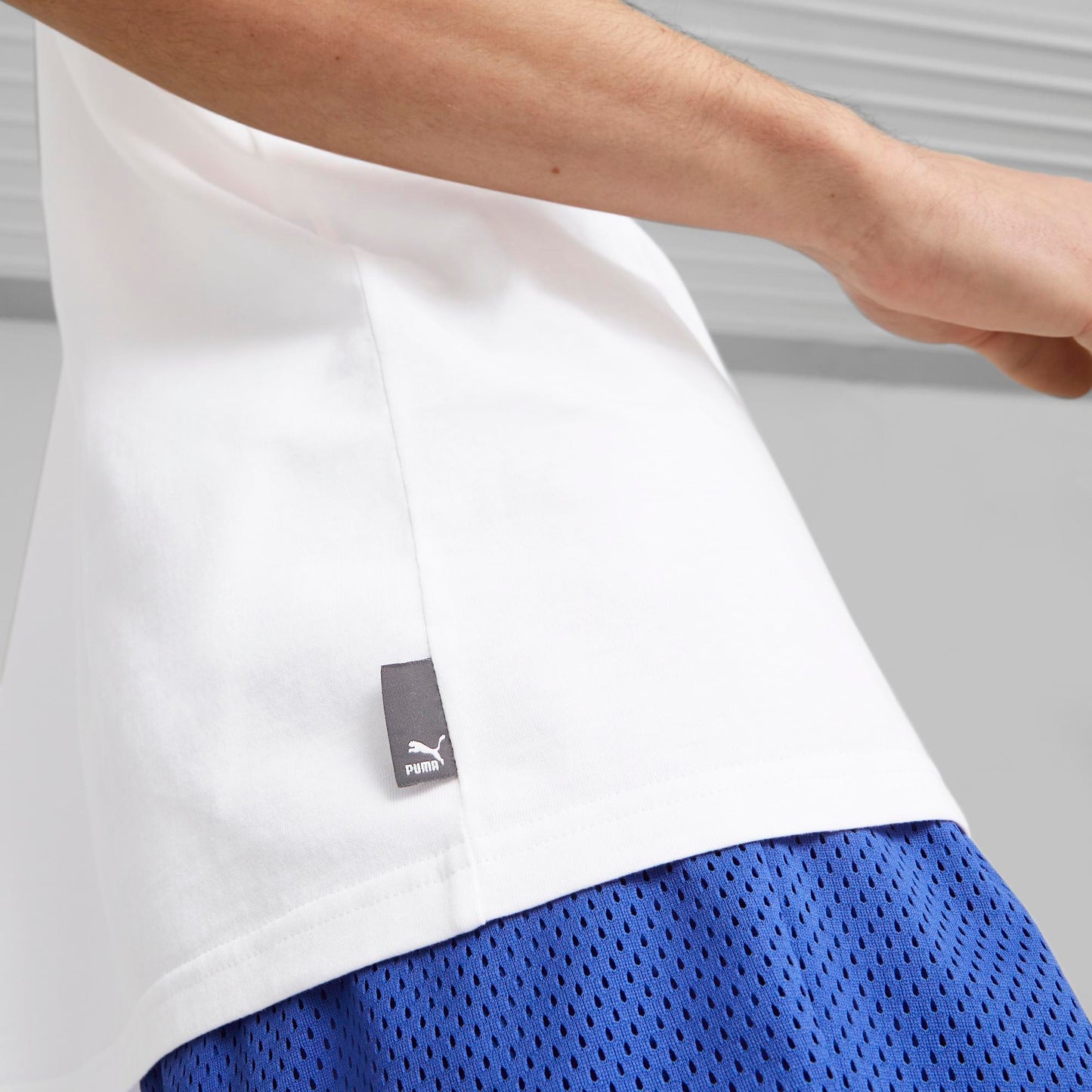 PUMA TEAM GRAPHIC TEE (PUMA White)