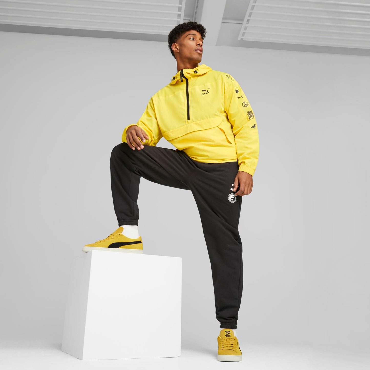 PUMA X STAPLE ANORAK JACKET (Sun Ray Yellow)