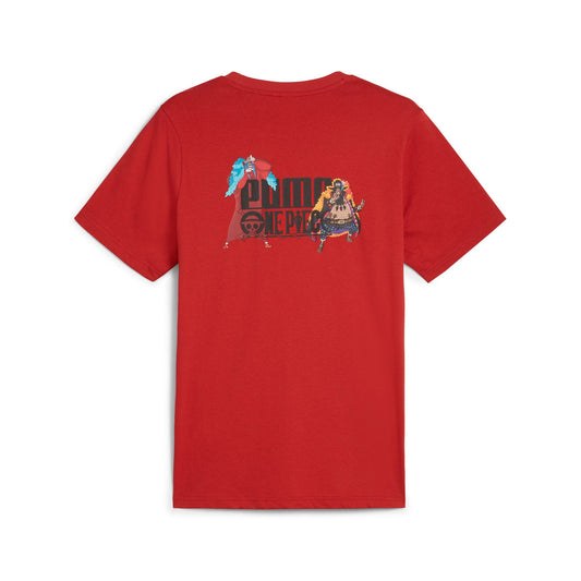 PUMA X ONE PIECE GRAPHIC TEE (Club Red)