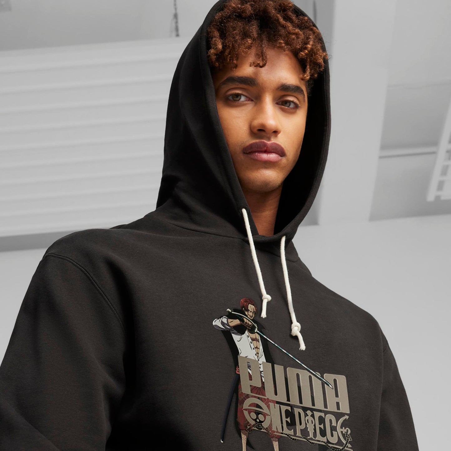 PUMA X ONE PIECE HOODIE (PUMA Black)
