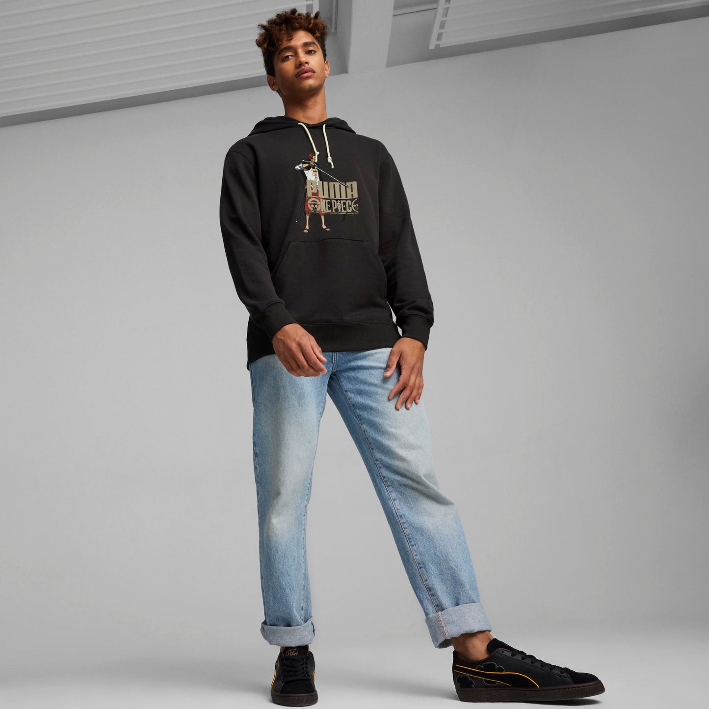 PUMA X ONE PIECE HOODIE (PUMA Black)