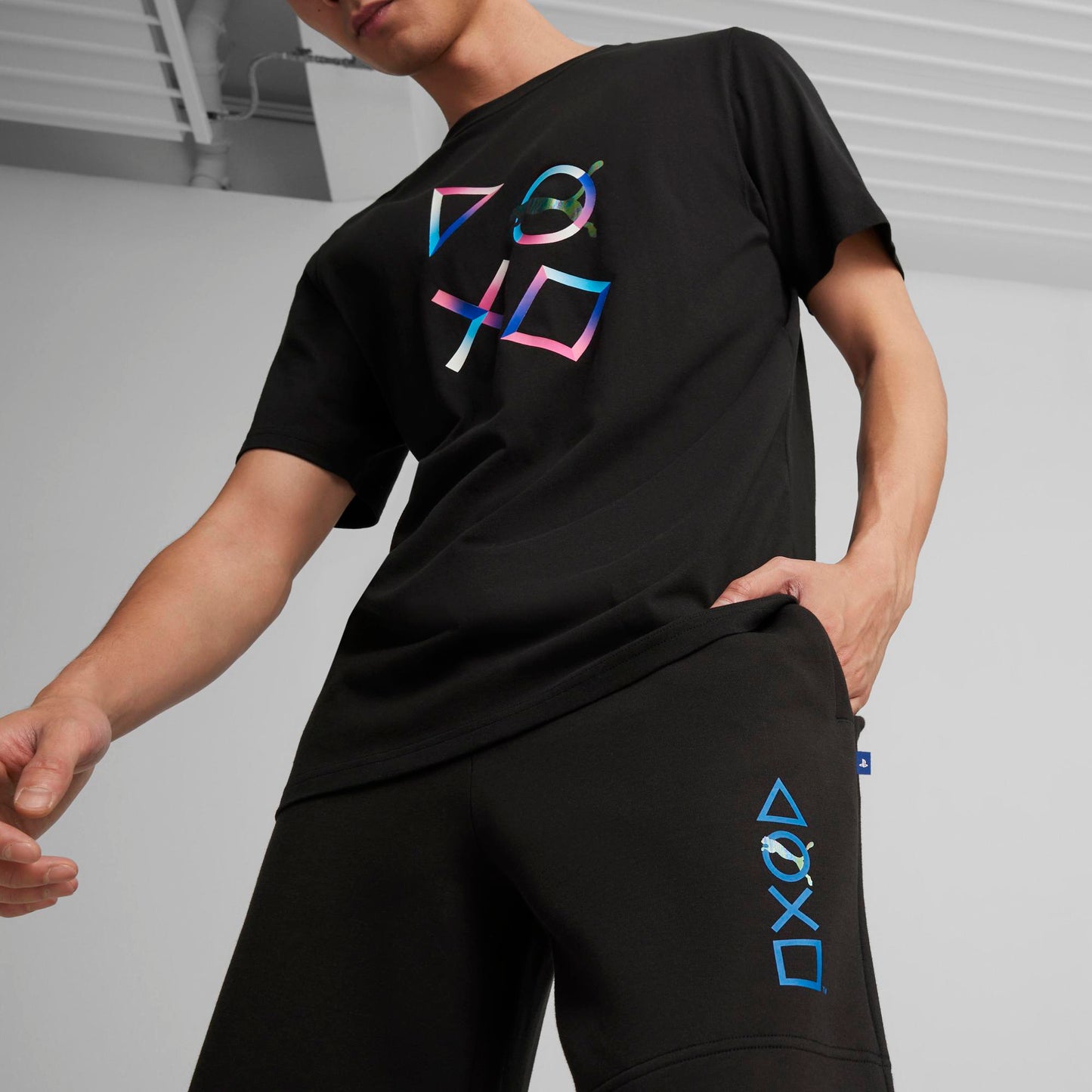 PUMA X PLAYSTATION SHORTS (PUMA Black)