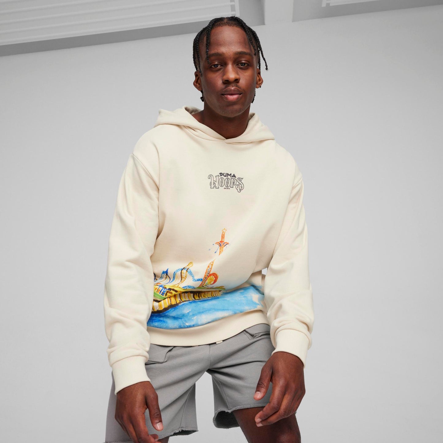 SHOWTIME HOODIE (Alpine Snow)