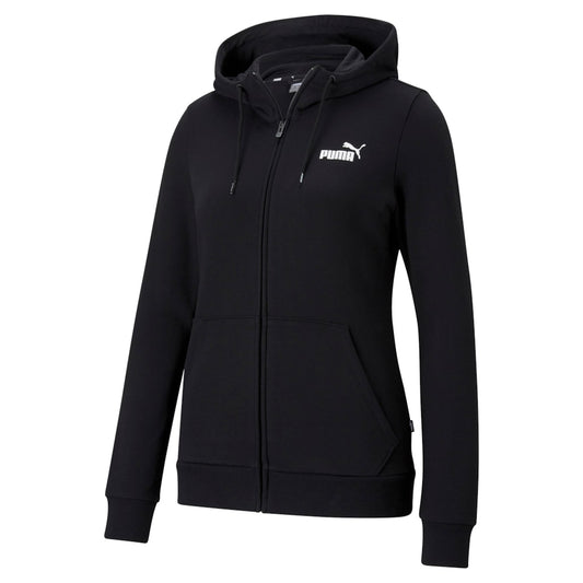 ESS FULL-ZIP HOODIE (PUMA Black)